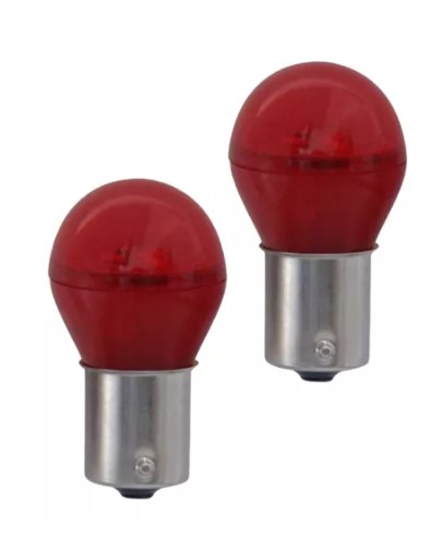 AU016 LED 1141 24V 30W BULBO VERMELHA (PR) BLISTER
