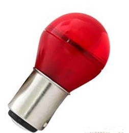 AU022 LED 1034 12V 30W BULBO VERMELHA (PR) BLISTER 