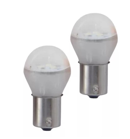 AU029 LED 1141 12V 30W BULBO BRANCO P.DESENC. (PR) BLISTER