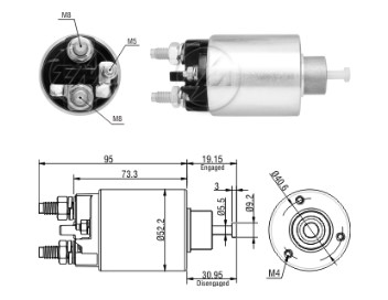INTACTO98860 AUTOMATICO PT. DELCO PEUGEOT/GM/CITROEN 12V ZM8860