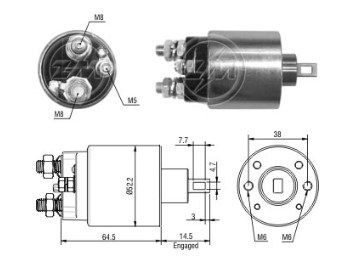 INTACTO90485 AUTOMATICO PT. PRESTOLITE CITROEN/PEUGEOT ZM485 