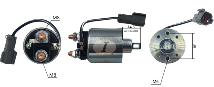 INTACTO90719 AUTOMATICO PT. HITACHI NISSAN 12V ZM719