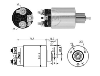 INTACTO91865 AUTOMATICO PT. DELCO GM 12V ZM1865 