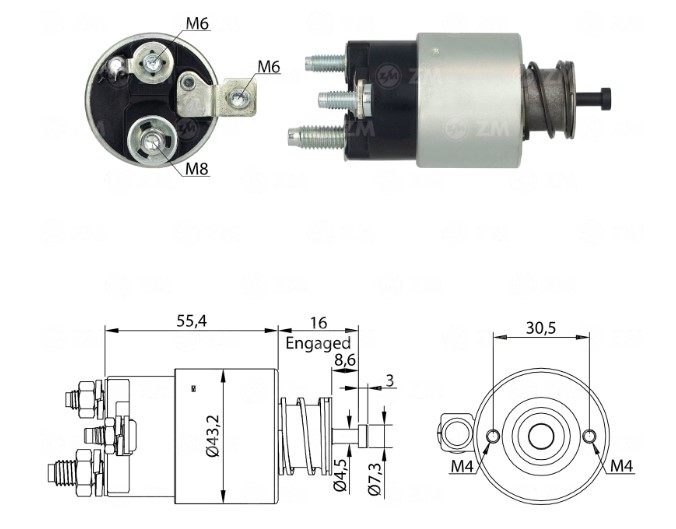 INTACTO99391 AUTOMATICO VALEO FIAT 12V ZM9391