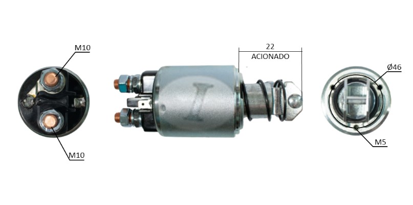 INTACTO90655 AUTOMATICO PT. MARELLI FIAT/IVECO/FIATALLIS 12V ZM655