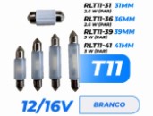 RLT1141 LED TORPEDO 41MM 12V/16V 1.5W C/CANBUS (PAR) BLISTER