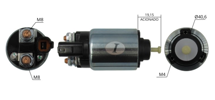 INTACTO93866 AUTOMATICO PT. DELCO HR 2.5 PORTER/BONGO K2500 12V ZM3866