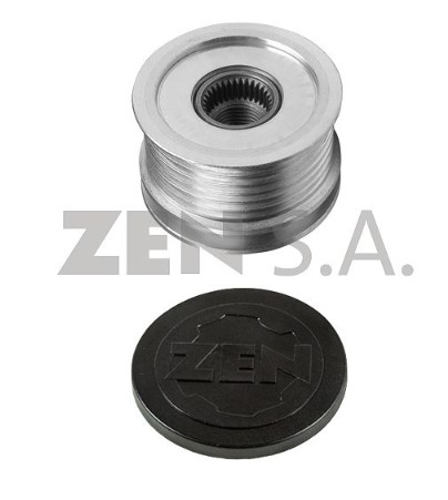 ZEN5384 POLIA RODA LIVRE P/ ALTERNADOR 