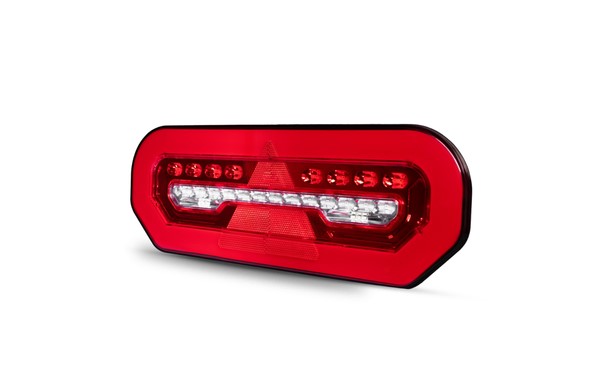 PRD072 LANTERNA TRASEIRA LED UNIVERSAL (SETA SEQUENCIAL) 12V DIREITA 