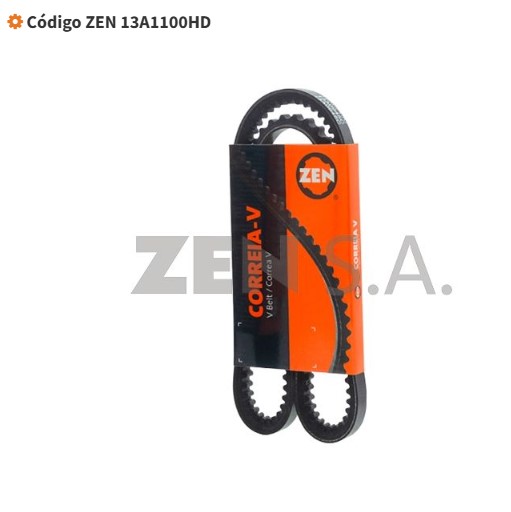 13X1100 CORREIA ALTERNADOR MB O371/OM449A/OM449LA (ZEN)