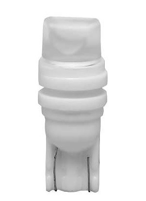 1014012 LED T10 CERAMICA BRANCO (MODELO QUADRADO) 3D (PAR)