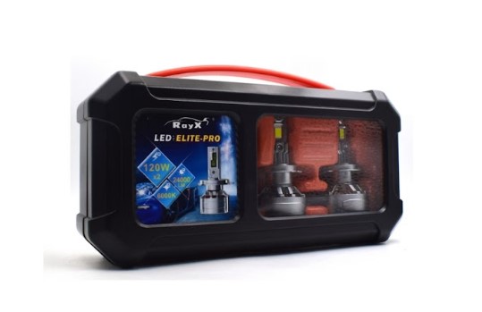 ELITEPROH4 KIT LED H4 ELITEPRO RAYX 6000K 24.000LUMENS 12V RAYX