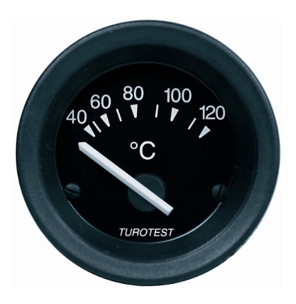 TU300802 RELOGIO TEMPERATURA ELET. 52MM COLHEDORA CANA 40/120G 24V (IND.NR)