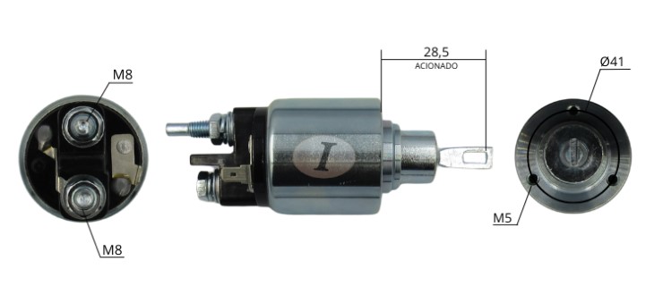INTACTO90379 AUTOMATICO PT. BOSCH CLIO/LAGUNA/MEGANE 12V ZM379