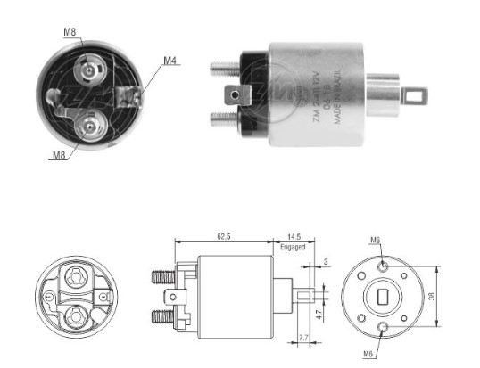 INTACTO92411 AUTOMATICO PT. THERMO KING 12V ZM2411