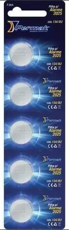 CR2025 BATERIA CONTROLE LITHIUM (PERMAK)