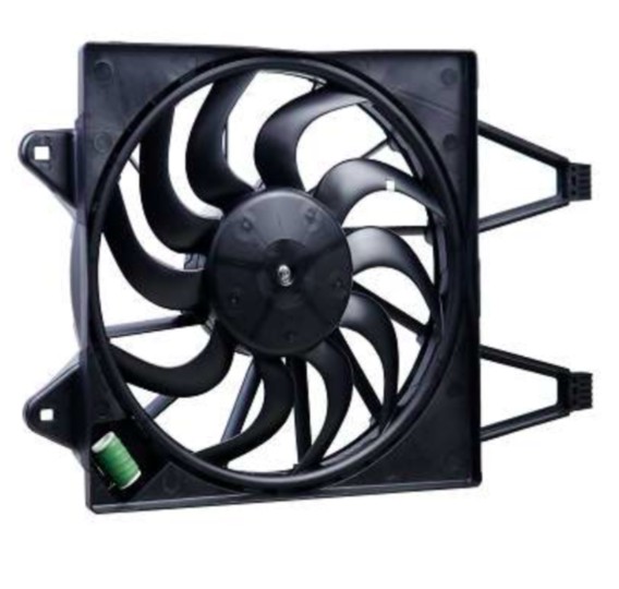 EW0015570 ELETROVENTILADOR MOBI/PALIO/SIENA/N.UNO S/AR C/AR 10PAS (C/DEFLETOR)MT.101MM 365MM