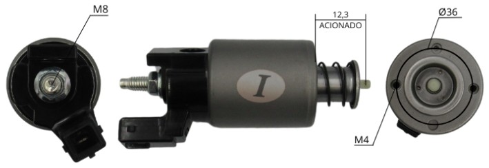 INTACTO97665 AUTOMATICO PT. DENSO CITROEN/PEUGEOT 12V ZM7665