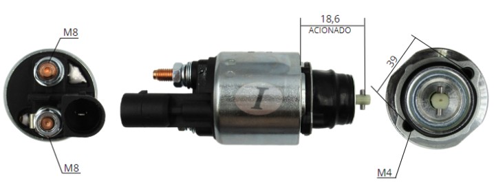 INTACTO93498 AUTOMATICO PT. VALEO AMAROK 12V ZM3498