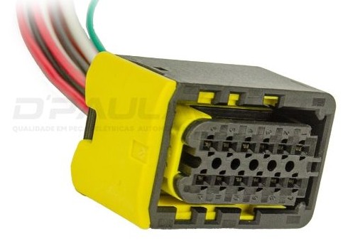 DP125592 CHICOTE 12VIAS FAROL SCANIA SERIE 6 NTG