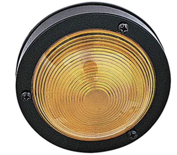 GF0122AM LANTERNA LATERAL DEGRAU REDONDA BASE RETA SOQ. INTERNO AM