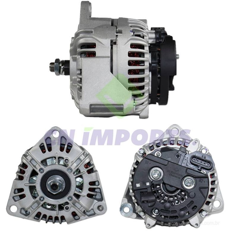 CN20019 ALTERNADOR BOSCH MB AXOR ACTROS 150A 24V S/POLIA