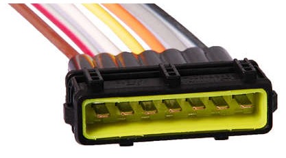 ETE9747 CHICOTE 7 VIAS BULDOG INJECAO ELETRONICA VW -MACHO