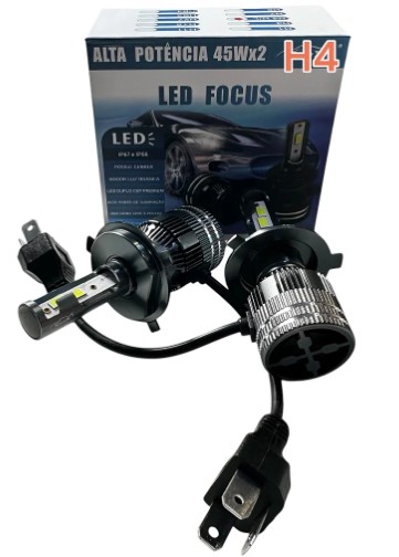 FOCUS H4 KIT LED H4 6000K 13.000 LUMENS BIVOLT RAYX 