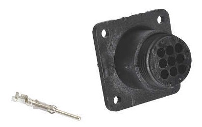 ETE7567/09 KIT CHICOTE 9VIAS CIRCULAR CPC PORTA MACHO STANDART