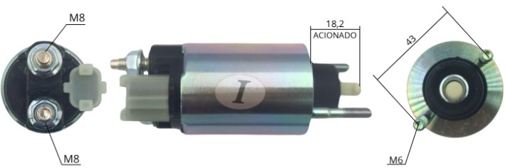 INTACTO90669 AUTOMATICO PT. DENSO GM/CADILLAC 12V ZM669