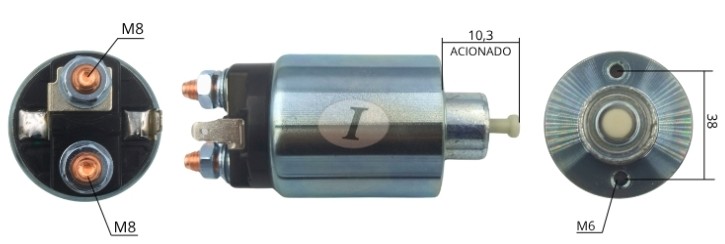 INTACTO90699 AUTOMATICO PT. MITSUBISHI ECLIPSE/ELANTRA/PAJERO/L200/TRACKER 12V ZM699
