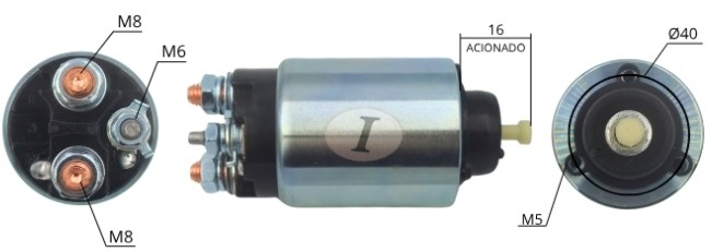 INTACTO90864 AUTOMATICO PT. DELCO GM PG100/PG150/PG150S 12V ZM864