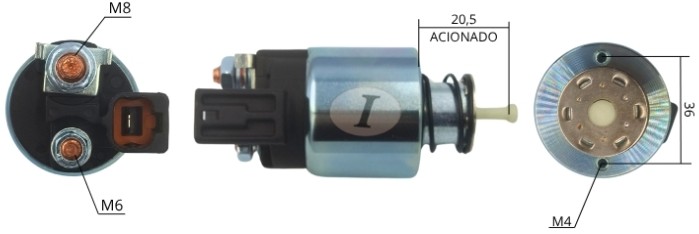 INTACTO95261 AUTOMATICO PT. DELCO ELANTRA 12V ZM5261