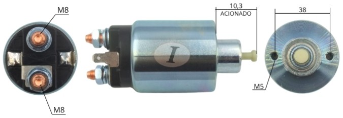 INTACTO96698 AUTOMATICO PT. MITSUBISHI PAJERO/L200 12V ZM6698