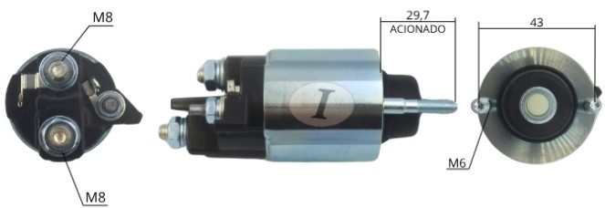 INTACTO96709 AUTOMATICO PT. DENSO BMW X1/X2 MINI HATCH/COUNTRYMAN 12V ZM6709