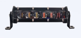 LT2601 BARRA DE LED SLIM 6 LEDS 18,6CM 30W LUZ BRANCA/AMBAR