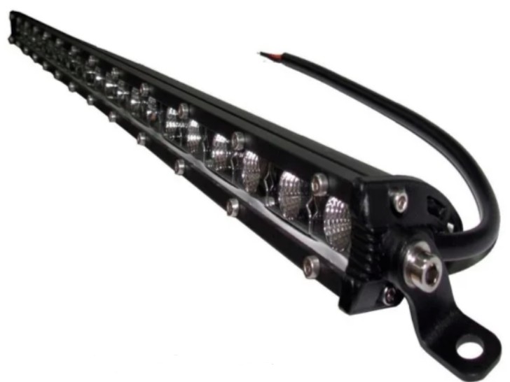 LT2605 BARRA DE LED SLIM 30 LEDS 81,4CM 150W LUZ BRANCA/AMBAR