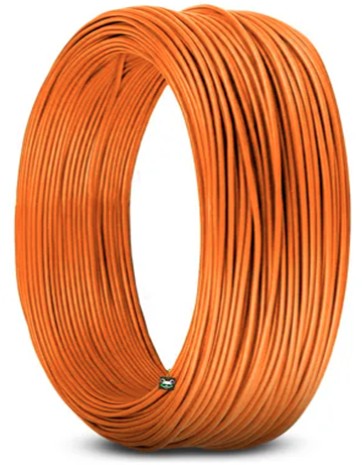 CAU025LJ FIO INSTALACAO 2.50MM LARANJA (C/100MTS) (BC CABOS)