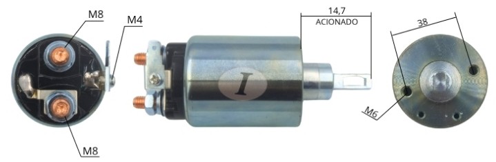 INTACTO90781 AUTOMATICO PT. HITACHI ISUZU/THERMO KING 12V ZM781