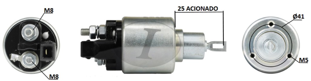 INTACTO92972 AUTOMATICO PT. BOSCH GM S10/NISSAN FRONTIER 12V ZM2972