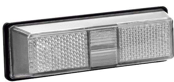 GF0178CR LANTERNA LATERAL MB BICUDO/FORD CARGO CRISTAL