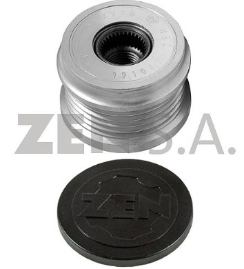 ZEN5435 POLIA RODA LIVRE P/ ALTERNADOR