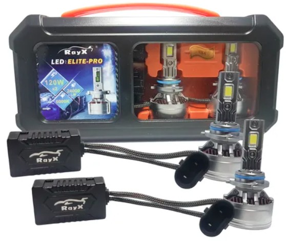 ELITEPROHB4 KIT LED HB4 ELITEPRO RAYX 6000K 24.000LUMENS 12V RAYX