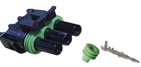 ETE6761M KIT CHICOTE 3VIAS SONDA LAMBDA GM/RENAULT -PLAT. COLHEITADEIRA - MACHO