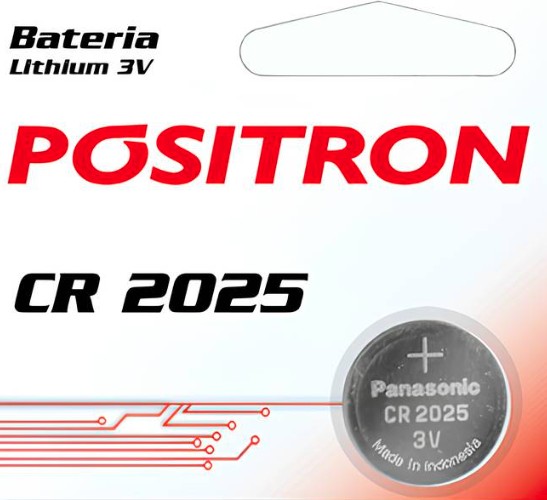 CR2025 BATERIA CONTROLE LITHIUM (POSITRON)