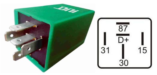 DNI8538 RELE BOMBA COMB. VW / AUDI 12V 5T