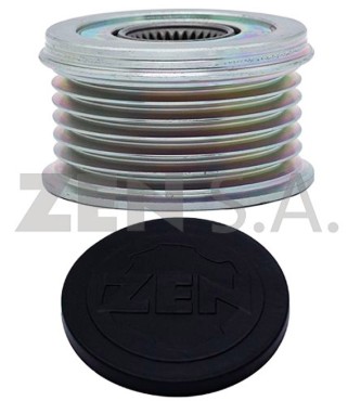 ZEN5729 POLIA RODA LIVRE P/ ALTERNADOR 