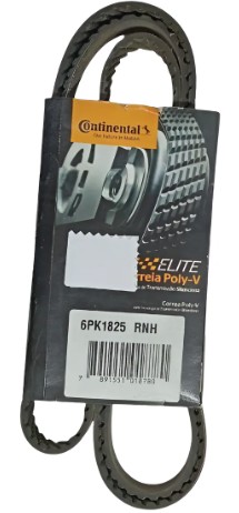 6PK1825 CORREIA ALTERNADOR FORD ZETEC/RENAULT (CONTINENTAL)