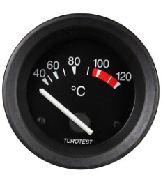 TU300426 RELOGIO TEMPERATURA ELET. 60MM ONIBUS/CAMINHAO 40/120G 24V 