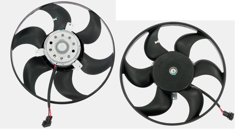 IK9011 ELETROVENTILADOR GOL G2/G3/G4 GROSSO C/AR 6PAS MT.100MM 320MM 230W